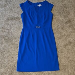 Shelby & Palmer Royal Blue Midi Dress Size 10